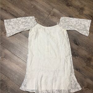 ALI & JAY White Floral Lace Dress NWT